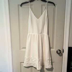 Charlotte Russe white mini dress